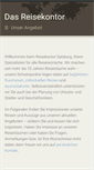 Mobile Screenshot of dasreisekontor.at